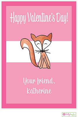 Valentine's Day Exchange Cards by Kelly Hughes Designs (Foxy)